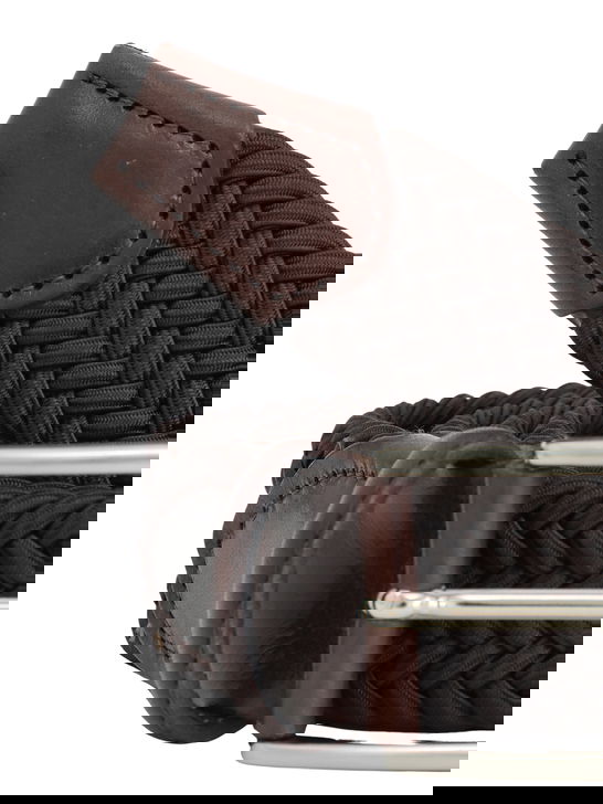 Albertoluti Cintura Alberto Luti Elastico Marrone