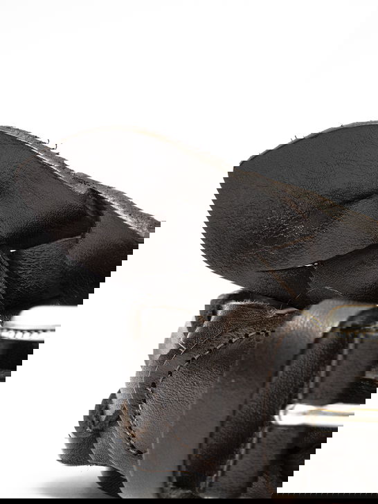 Albertoluti Cintura Alberto Luti Treccia Marrone