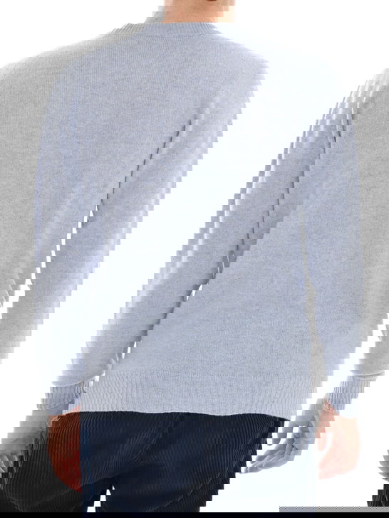 Altea Maglia Altea Trattata Shetland Azzurro