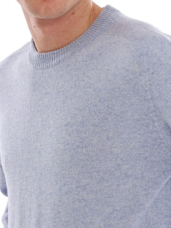 Altea Maglia Altea Trattata Shetland Azzurro