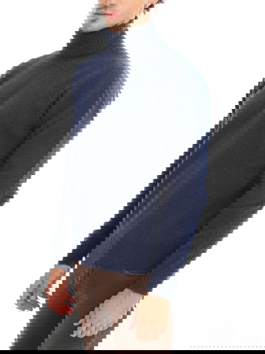 Altea Maglia Altea Trattata Shetland Blu