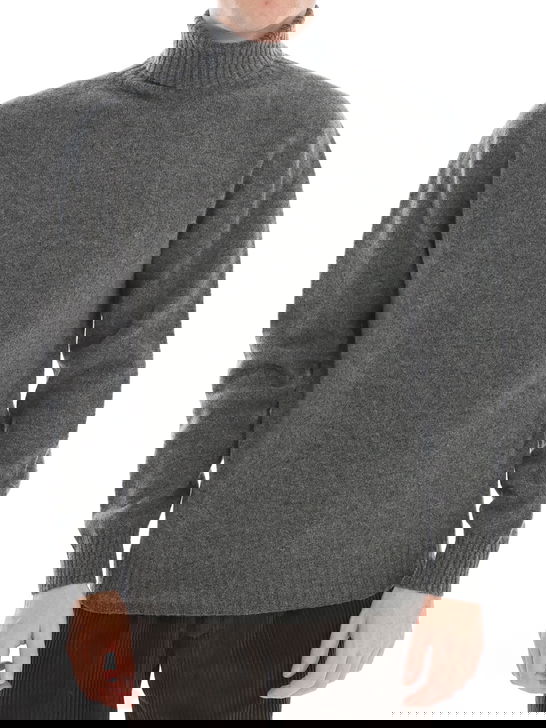 Altea Maglia Altea Trattata Shetland Grigio