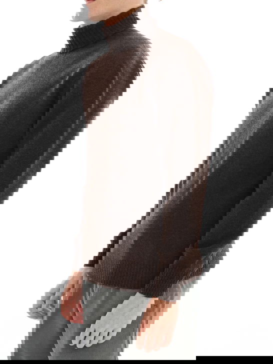 Altea Maglia Altea Trattata Shetland Marrone