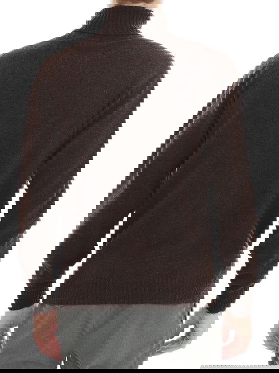 Altea Maglia Altea Trattata Shetland Marrone