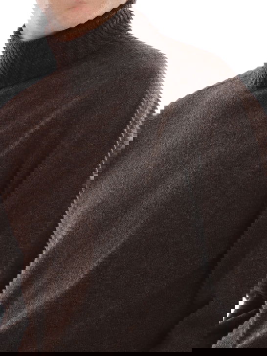 Altea Maglia Altea Trattata Shetland Marrone