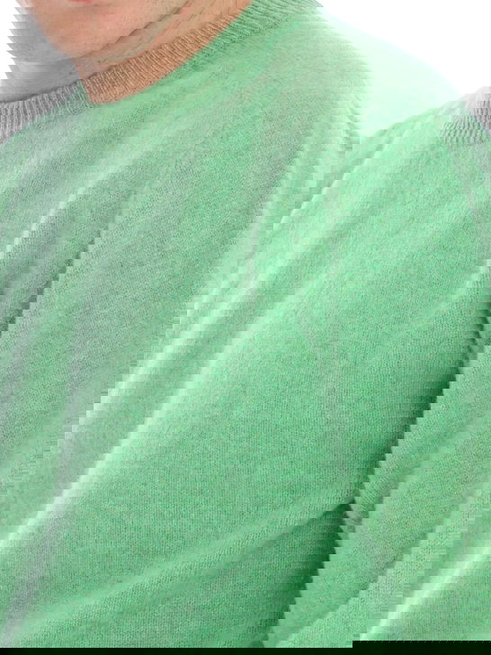 Altea Maglia Altea Trattata Shetland Verde