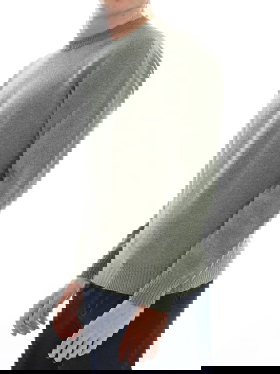 Altea Maglia Altea Trattata Shetland Verde