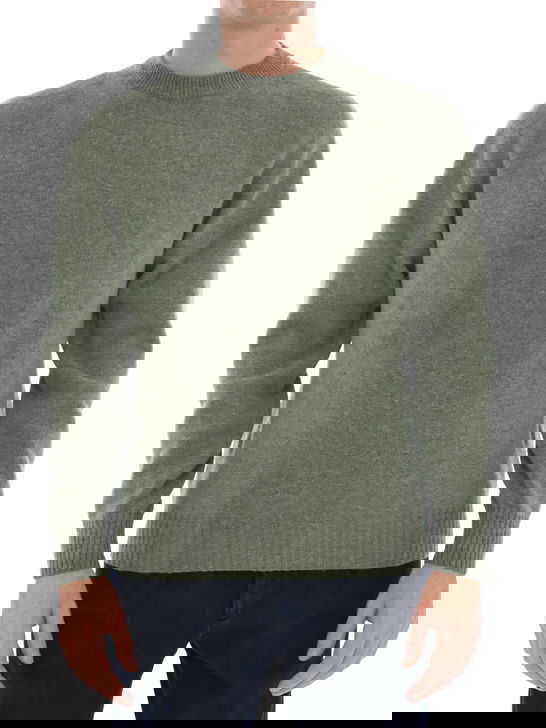 Altea Maglia Altea Trattata Shetland Verde