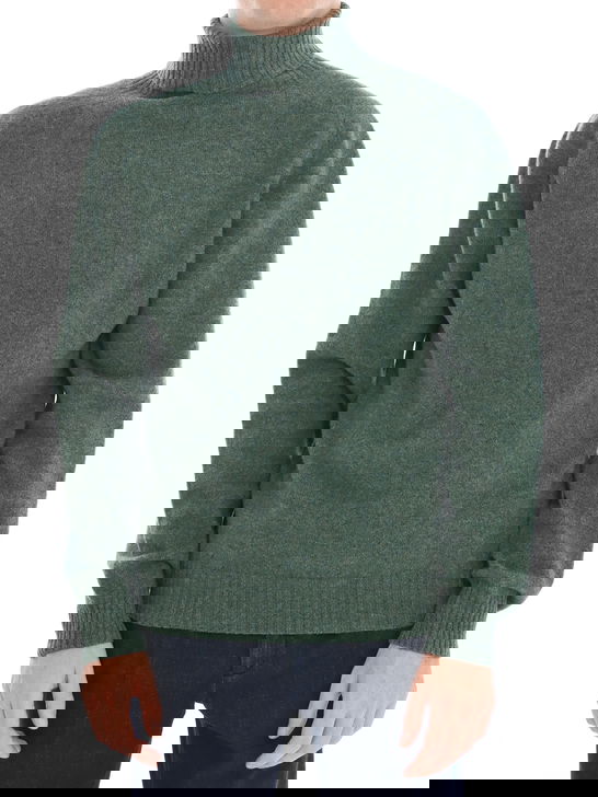 Altea Maglia Altea Trattata Shetland Verde