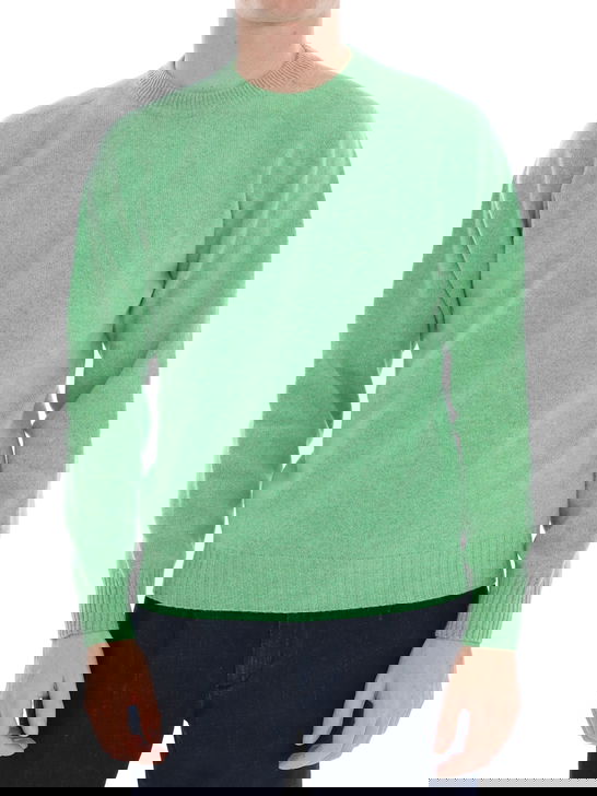 Altea Maglia Altea Trattata Shetland Verde