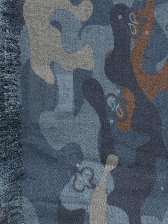 Altea Sciarpa Altea Fantasia Blu