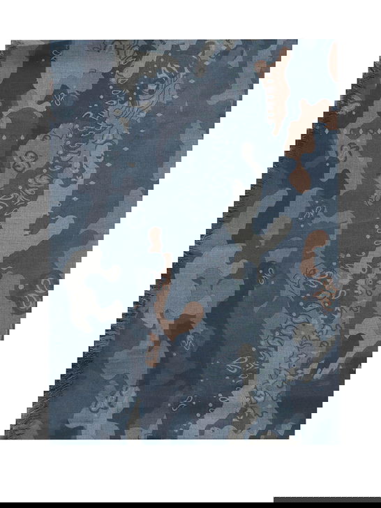 Altea Sciarpa Altea Fantasia Blu