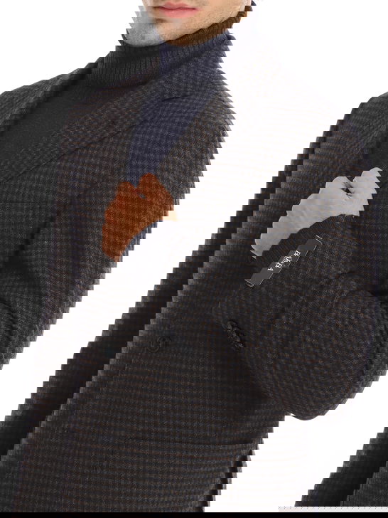 Barba Giacca Barba Check Blu