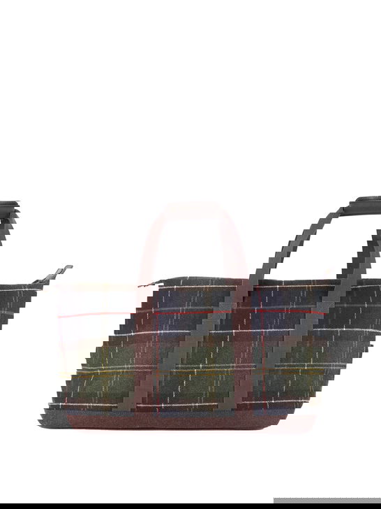 Barbour Borsone Barbour Tartan Holdall Verde