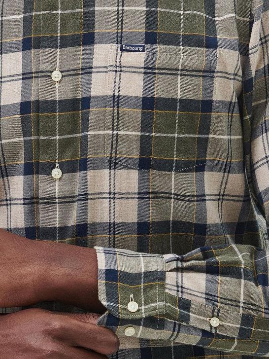 Barbour Camicia Barbour Fortrose Verde