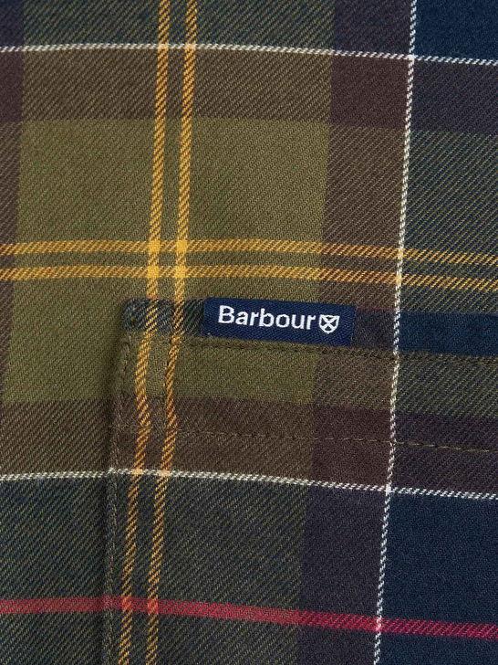 Barbour Camicia Barbour Fortrose Verde