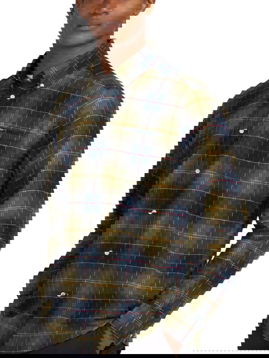 Barbour Camicia Barbour Fortrose Verde