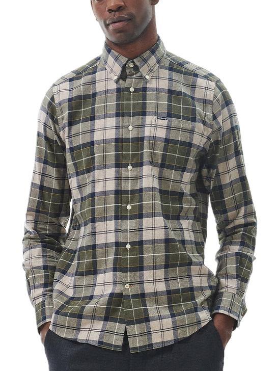 Barbour Camicia Barbour Fortrose Verde