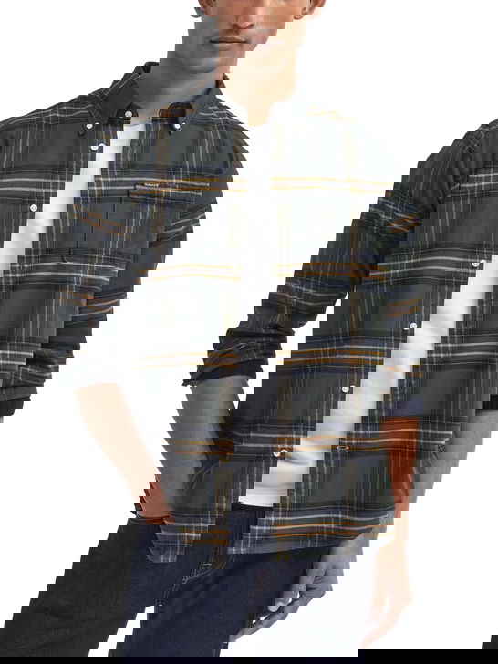 Barbour Camicia Barbour Portdown Verde