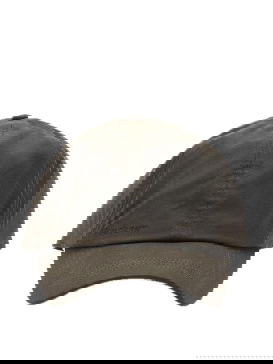 Barbour Cappello Barbour Wax Sport Verde