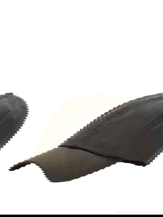 Barbour Cappello Barbour Wax Sport Verde