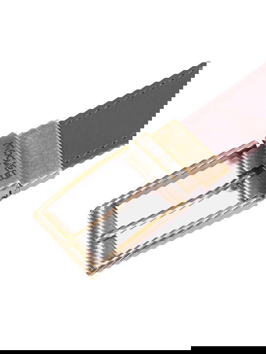 Barbour Cintura Barbour Pelle Tartan Marrone