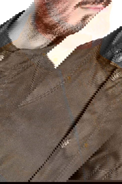 Barbour Giaccone Barbour Leaaward Wax Verde