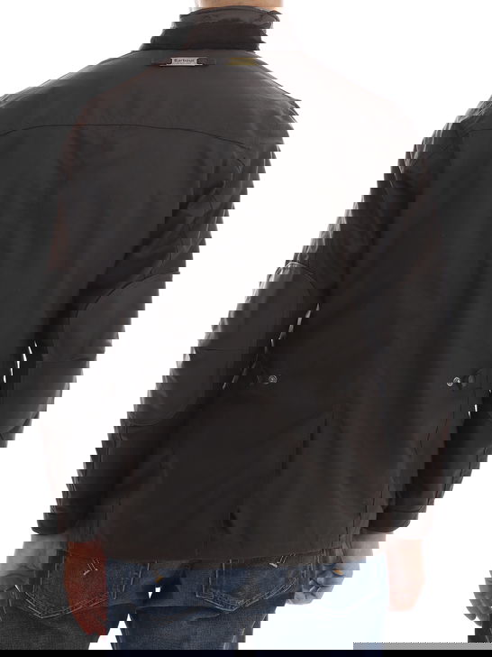 Barbour Giaccone Barbour Ogston Wax Marrone