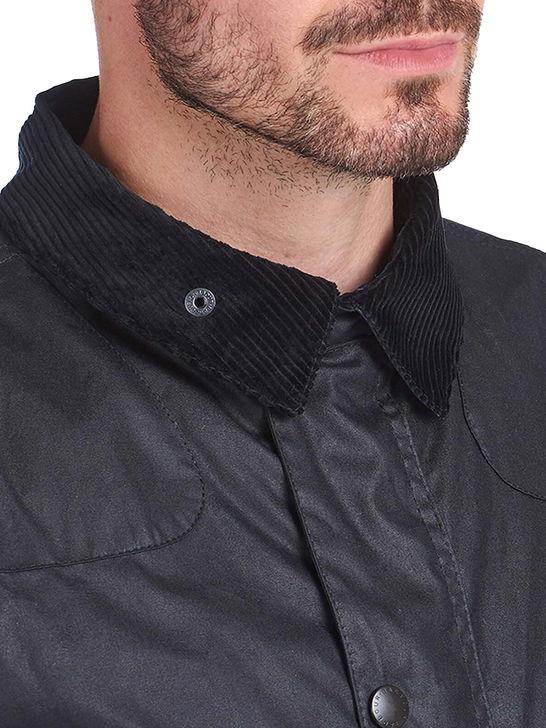 Barbour Giubbino Barbour Reelin Wax Blu