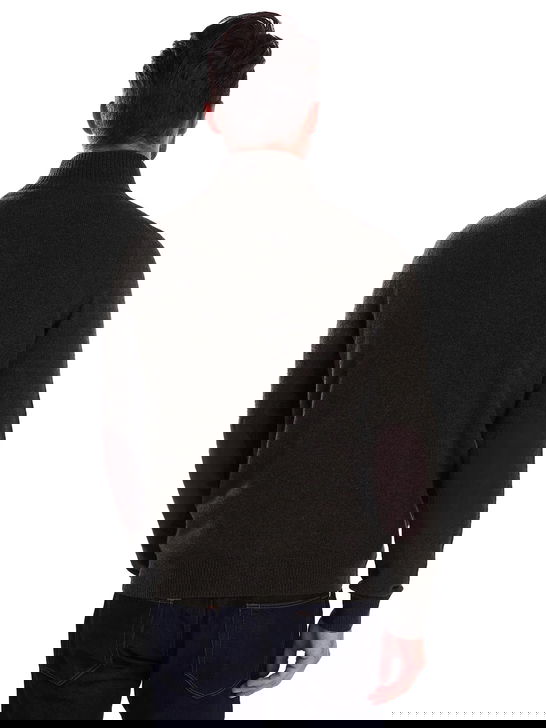 Barbour Maglia Barbour Essential Patch Zip Verde