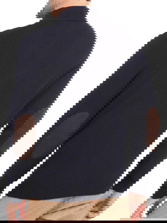 Barbour Maglia Barbour Half Zip Blu