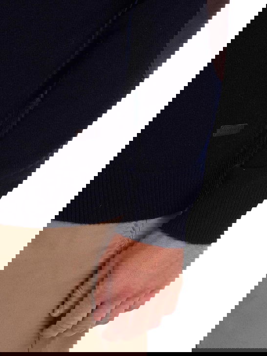 Barbour Maglia Barbour Half Zip Blu