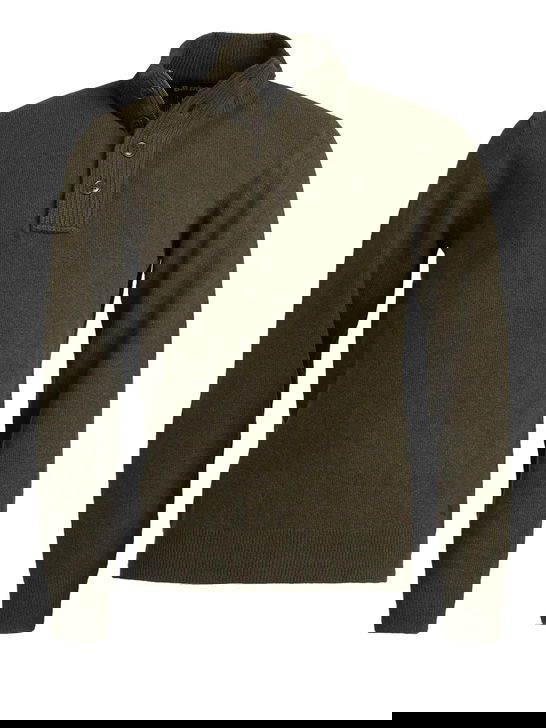 Barbour Maglia Barbour Half Zip Verde