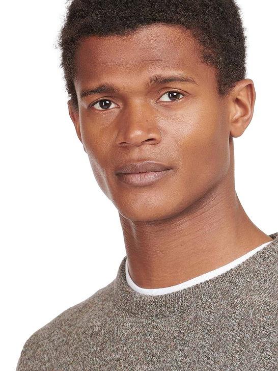 Barbour Maglia Barbour Tisbury Crew Grigio