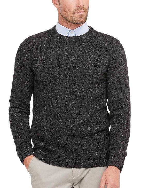 Barbour Maglia Barbour Tisbury Crew Nero