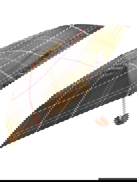 Barbour Ombrello Barbour Tartan Mini Verde