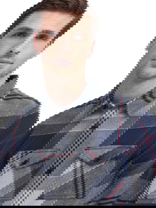 Barbour Overshirt Barbour Cannich Grigio