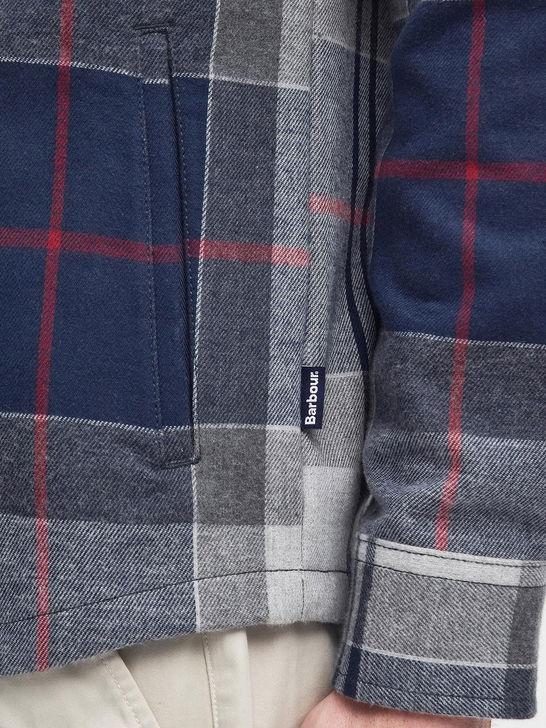 Barbour Overshirt Barbour Cannich Grigio