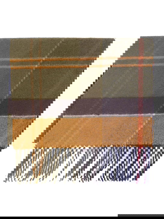 Barbour Sciarpa Barbour Inverness Tartan Verde