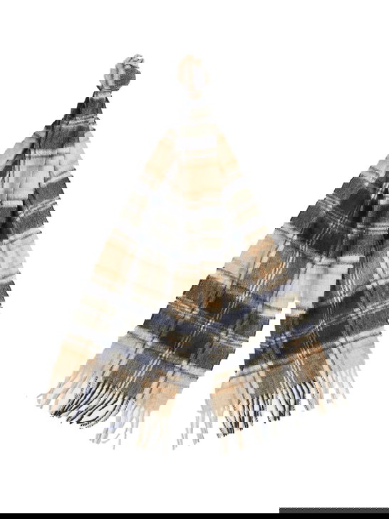 Barbour Sciarpa Barbour New Check Tartan Beige