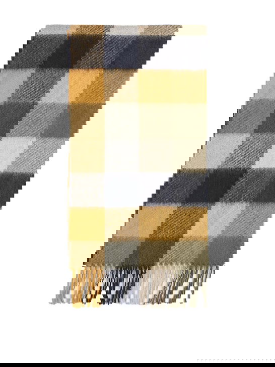 Barbour Sciarpa Barbour Quadri Beige