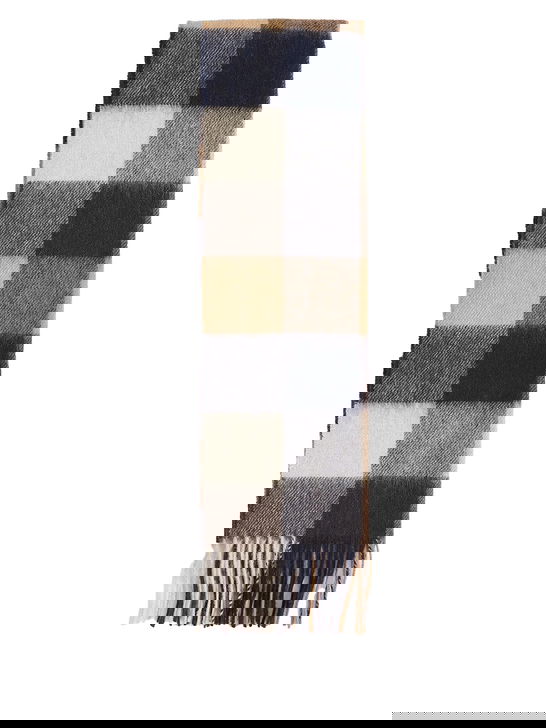 Barbour Sciarpa Barbour Quadri Beige