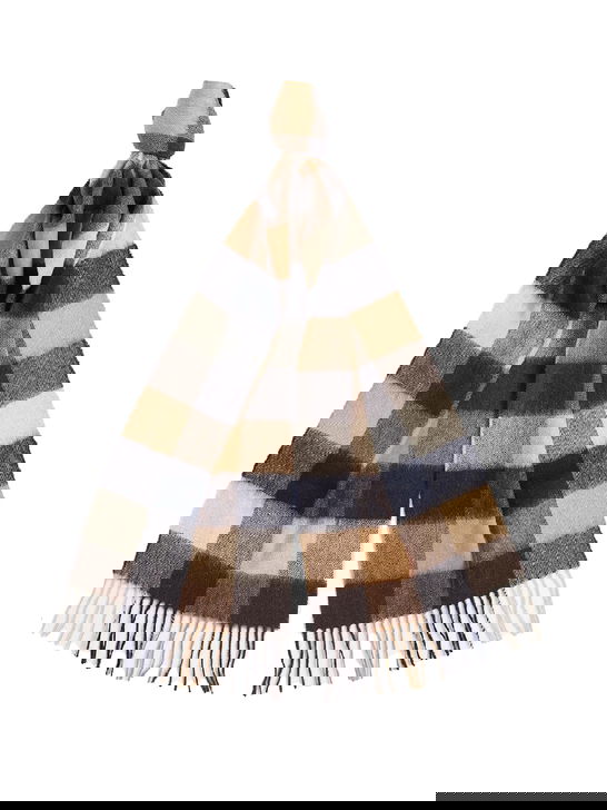 Barbour Sciarpa Barbour Quadri Beige