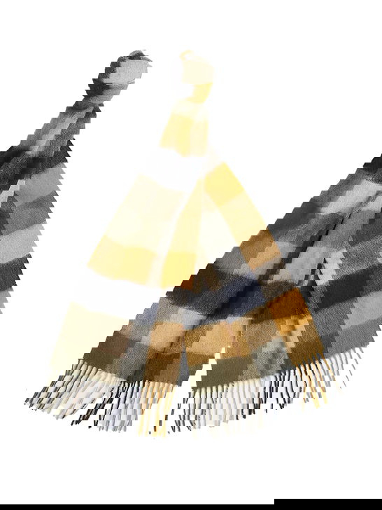 Barbour Sciarpa Barbour Quadri Beige