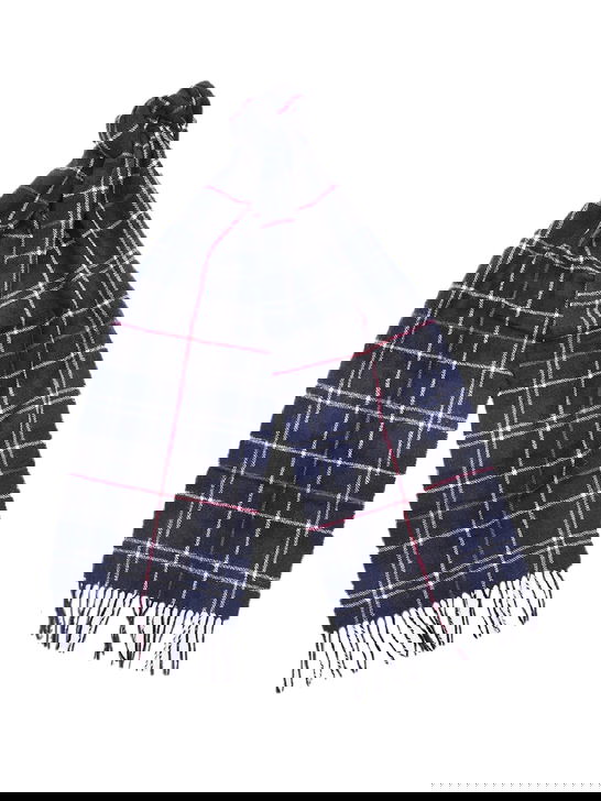 Barbour Sciarpa Barbour Tartan Blu