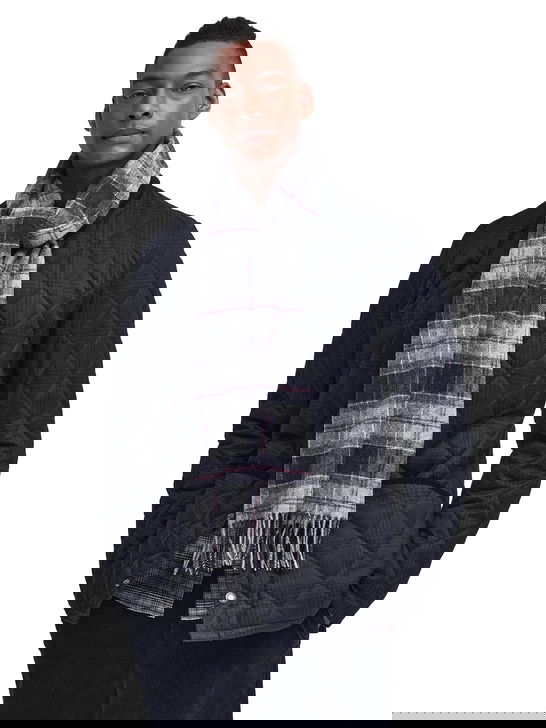 Barbour Sciarpa Barbour Tartan Grigio