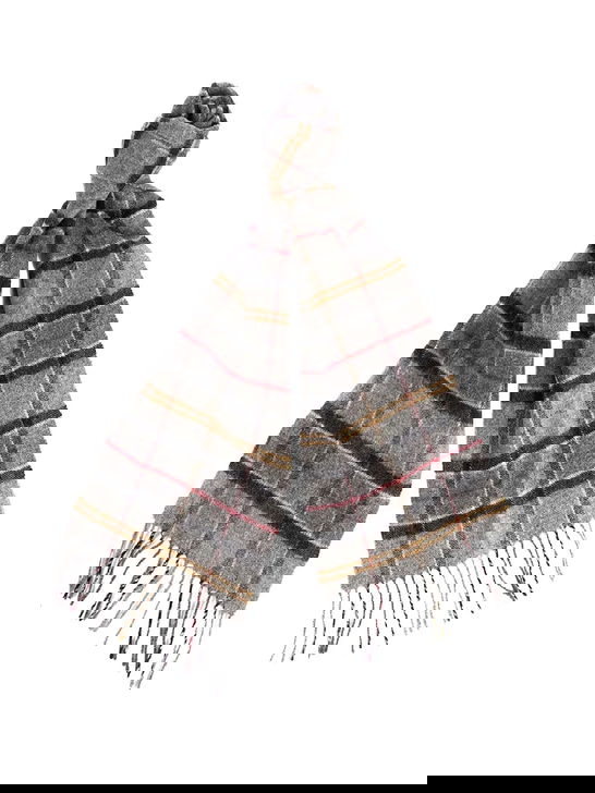 Barbour Sciarpa Barbour Tartan Grigio