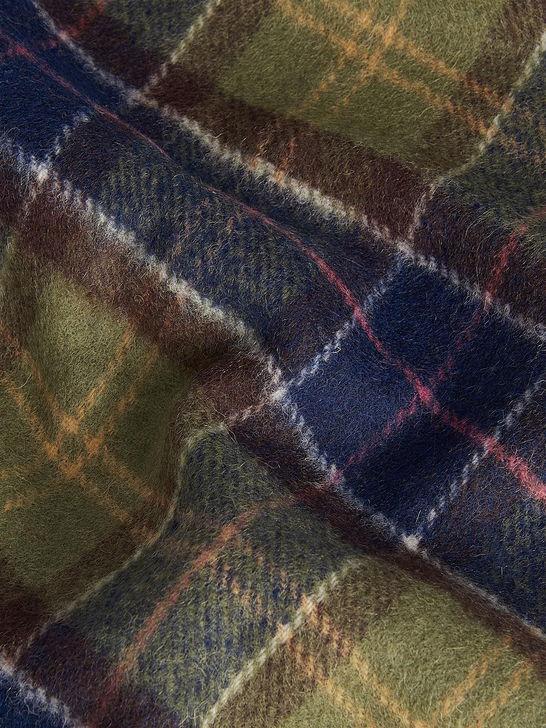 Barbour Sciarpa Barbour Tartan Verde