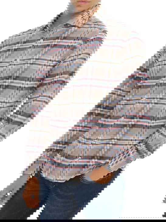 Bastoncino Camicia Bastoncino Check Beige