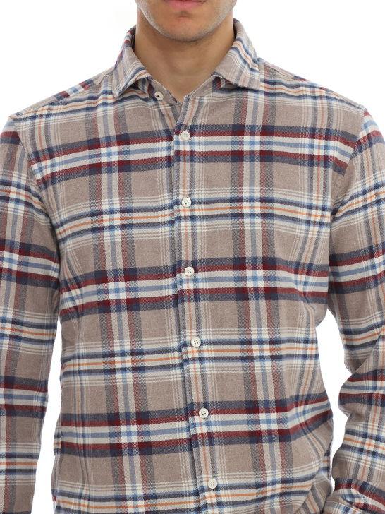 Bastoncino Camicia Bastoncino Check Beige